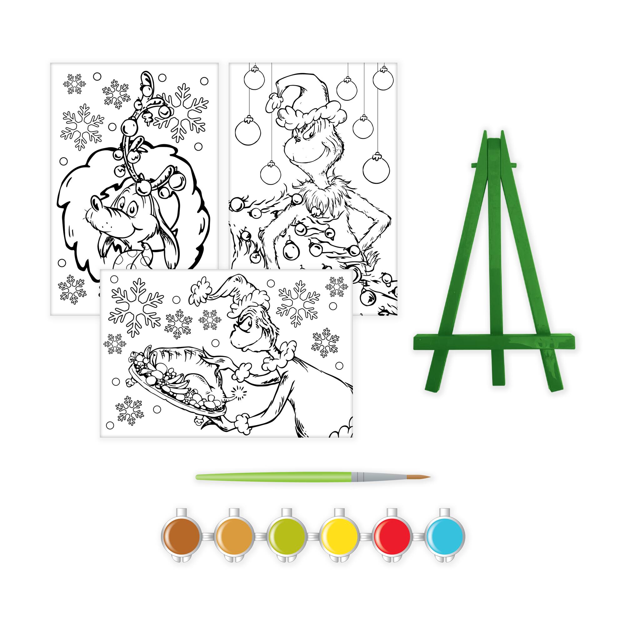 The Grinch™ Painting Art & Activity Set Gift Bundle